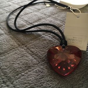 Swarovski Crystal Heart Necklace